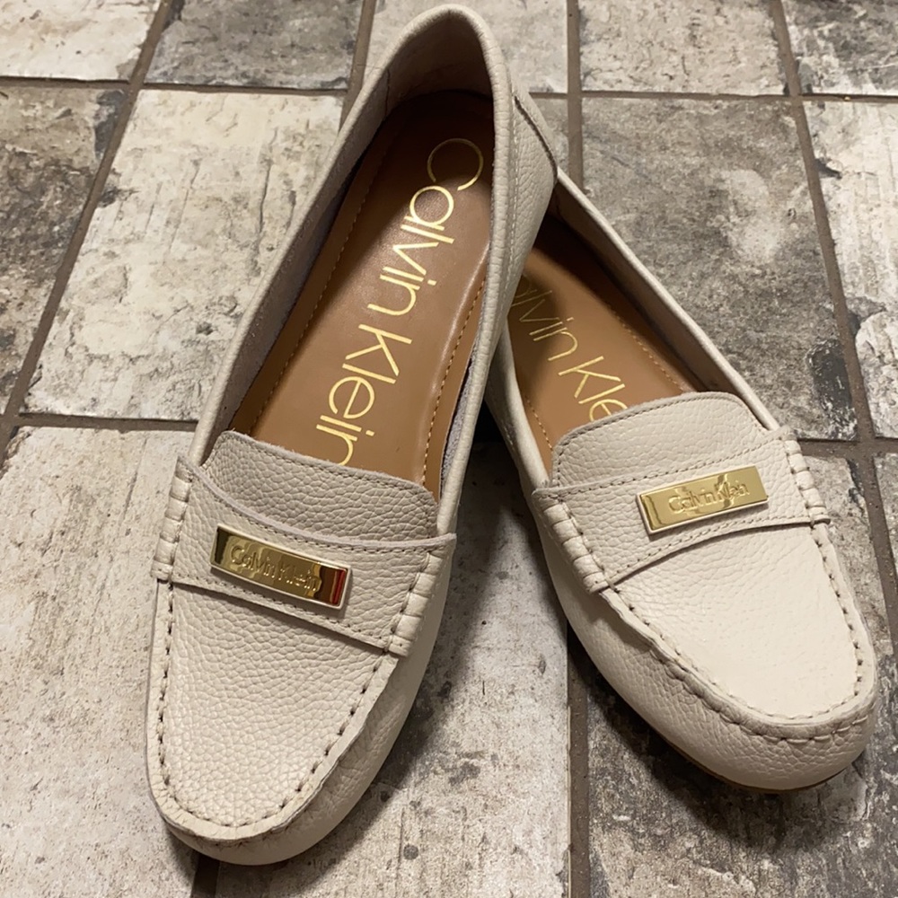 Calvin Klein Leta Leather Loafers